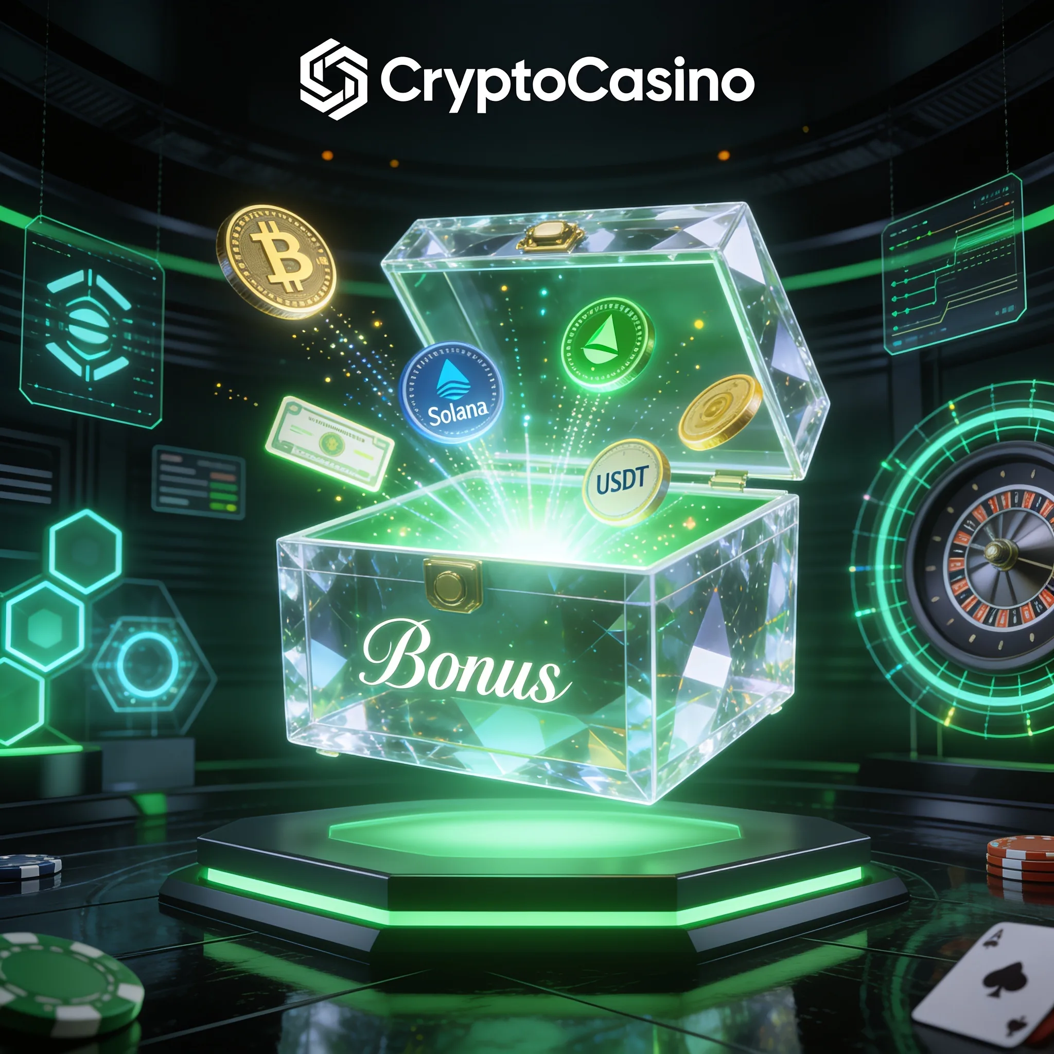Coffre de bonus CryptoCasino